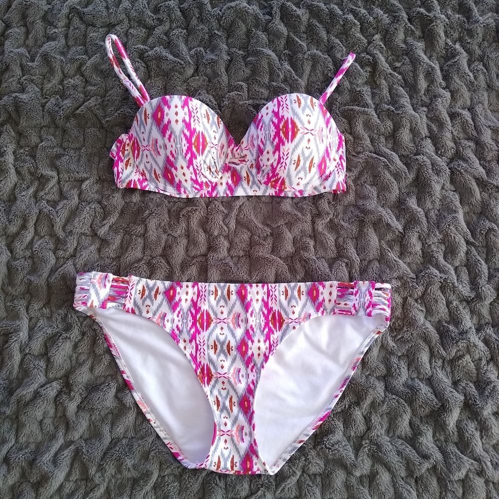 Ninety Six Degrees Aztec Print Bikini